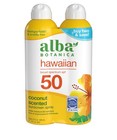 Hawaiian Coconut Sunscreen Spray Spf 50  Water Resistant   Biodegradable  2 Pack
