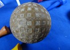 Antique Vintage Mesh Golf Ball  4 Vintage Golf Tees In Dispaly Box