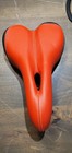 Schwinn Nautilus Indoor Outdoor Red black Bike Saddle Seat Euc Excellent 