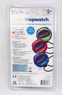 Learning Resources Simple Stopwatch -3 Button  ages 5-up Purple blue Ler0808 