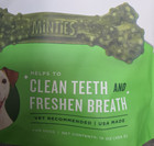 Natural Mint Dog Dental Treats - 40 Count For Clean Teeth And Fresh Breath