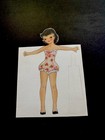 1 Vtg Hallmark Paper Doll Greeting Card    hello There  Meet Linda    Well Preserved