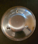 Vintage Wmf Ep Brass Germany Small Footed Candy Dish bowl Brushed Silver Plated