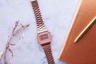Casio B640wc-5a Vintage Series Rose Gold Digital Quartz Watch