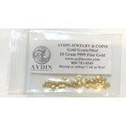 10 Gram Refined Pure 24k Gold  9999  Fine Gold Grain Shot Casting - In Stock