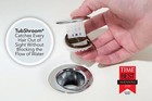Tubshroom   2 Pack Chrome Revolutionary Tub Drain Protector Hair Catcher Strainer
