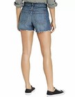 Universal Thread Womens Shorts Sz 2 Vintage Stretch Denim Midi Blue Fray Shorts