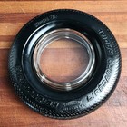 Vintage Tire Ashtray B f  Goodrich Hr70-15 Lifesaver Radial Rubber Advertisement
