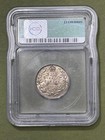 Canada 1934 25 Cents Silver Icg Au53 Rare Low Mintage  384 350 High Grade