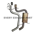 Vw Golf Gti Mk5 Center Resonator Mid Silencer Pipe