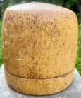 Vintage Balsa Wood Hat Mold Primitive Millinery Hatters Block Form