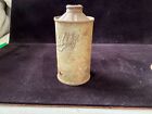 1937 Schlitz Beer Lager Cone Top - Empty Can  Word Milwaukee On The Bottom