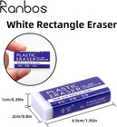 White Erasers  Artist Eraser For Drawing Art Sketching  Pencil Erasers For Kids