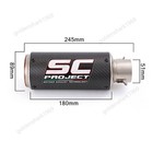 For Kawasaki Ninja Zx10r 2021-2025 Exhaust Tips Mid Pipe Slip On Muffler Escape
