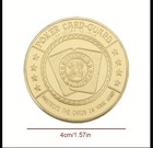 Welcome To Fabulous Las Vegas Poker Card-guard  metal Alloy In Coin Protector 