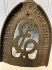 Antique Sad Iron Trivet Stand Enterprise Mfg Co Philadelphia Usa Cast Iron