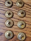 vtg Operator Uniform Buttons Train Rr Trolley - Superior Quality