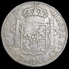 Mexico Spanish Colonial 8 Reales Ferdin Ferdinand Vii 1809 Mo Th Mexico Mint