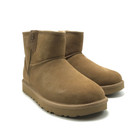  new  Women Ugg Classic Mini Bailey Zip Chestnut  1151230 Che   Sz 6 0 - 10 0     