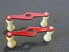 Two Vintage Abu Ambassadeur 5000 Red Factory Handles - Free Shipping