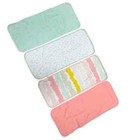 Pack Of 4 Baby Burp Cloth For Newborn Girls By Cloud Island   Free Shipping