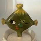 Vintage 1958 Holt Howard Pixieware Olives Condiment Jar Lid Spear Rare Kitschy