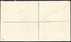 Scarce  Falkland Islands 1938 5 - High Value Fox Bay Registered Wt Wilson Cover