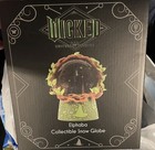 Universal Studios Wicked 3 Musical Snow Globes Elphaba  Glinda  Kiamo Ko New
