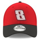 Men s New Era Scarlet black Kyle Busch 9forty Number Adjustable Hat