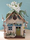 Lily Of The Valley Flower Fairy House Garden Miniature Dollhouse Made In Vermont