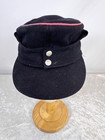 Original Wwii - Ww2 German M43 Fire Police Field Wool Cap - Stamped