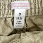 Carter s Baby Light Brown Cotton Belt Tie Elastic Waist Plush Skirt Sz 18-24 Mo