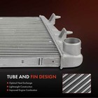 Air Cooled Intercooler For Ford F-250 350 450 550 Super Duty 08-10 V8 6 4l Turbo
