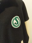 Cfl Reebok Roger Edwards Xl Football Leather Wool Jacket Saskatchewan Varsity