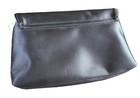 Chanel Parfums Vip Gift With Purchase Gwp Satin Makeup Fold Over Clutch Black