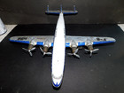 Vintage Tin Friction Lockheed Constellation Airplane Joustra Rare