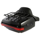 King Trunk Pad Mounting Rack Light Speakers Fit For Harley Road Glide 09-13