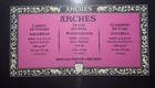  8  Arches Cold   Hot Pressed Watercolor Paper Pads 6x10   - 120 Sheets - New