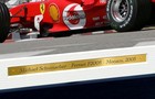 Signed Michael Schumacher Monaco 2005 Ferrari Autograph Photo Picture Frame F1