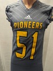 Game Used Liu Post Pioneers Game Used Football Jersey Adidas Xl Ncaa Eli Wiegand