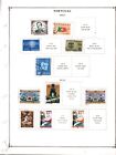 Collection  Portugal Part B Scott Pages  1911 1973  Cat  123  Mint   Used