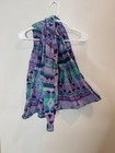 Tula Woven Baby Carrier Wrap Geometric Purple Teal Sling Infant Buckle Free