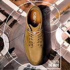 New Carhartt Size 12 Lightweight Moc Toe Wedge Work Boots For Men Coyote