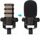 Podmic Pop Filter Foam Cover - Mic Windscreen Wind Cover Customized For Rode Pod