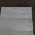 1891 Tax Receipt Conway Faulkner County Ar J B Wilson Signed Historical Document