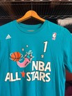 Adidas Nba All Star Game Penny Hardaway 1 Men   s  Medium  Teal T-shirt Jersey