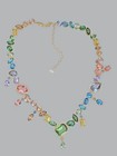 New Swarovski Multicolor Gemstones Gema Necklace 5737443