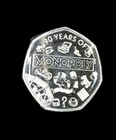 Royal Mint Monopoly 50p 90th Anniversary Display Folder