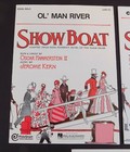 Lot Of 3 vintage Sheet Music  show Boat   bill ol  Man River hammerstein Ii kern