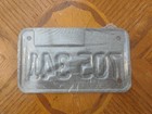 Vintage Motorcycle License Plate 1992 Illinois Land Of Lincoln Sealed